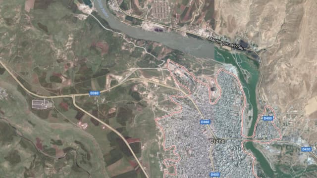 Cizre, dans le sud-est de la Turquie - Google Maps