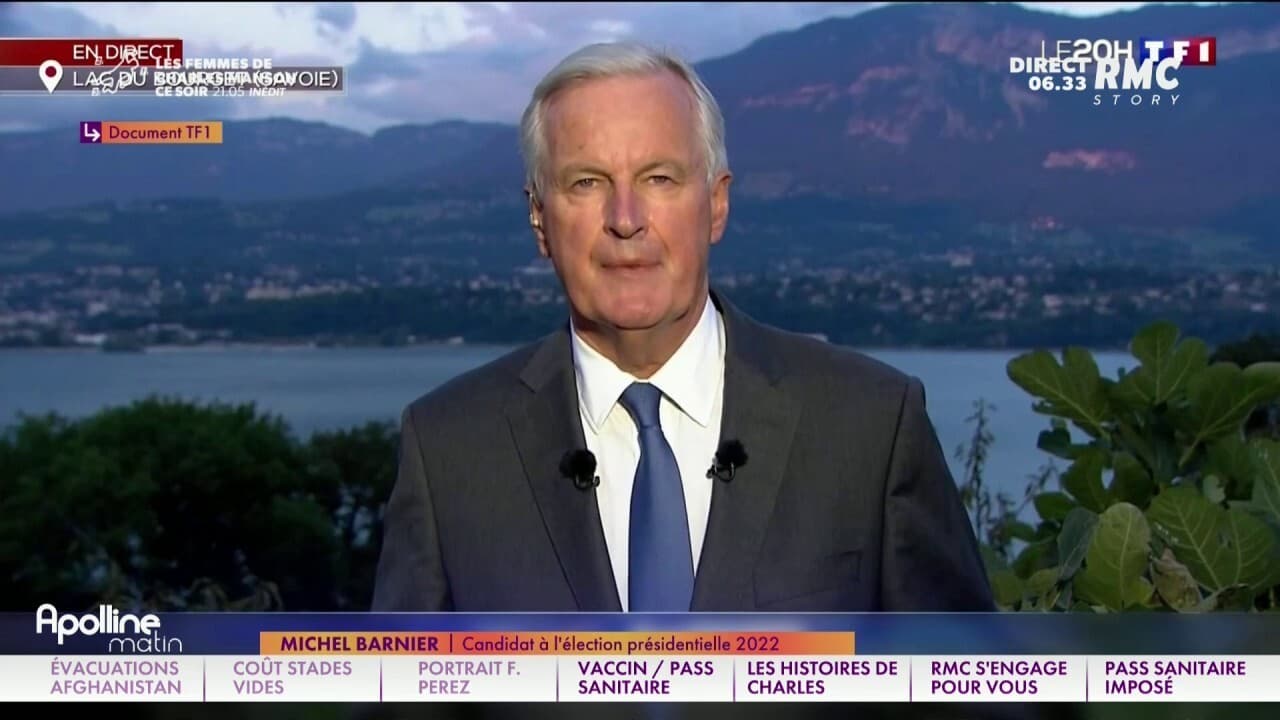 Présidentielle 2022 : Michel Barnier, Candidat à La Primaire De La Droite