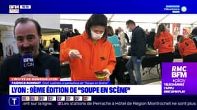 L'invité de Bonsoir Lyon : Fabrice Bonnot, chef cuisinier, organisateur de "Soupe en Scène"