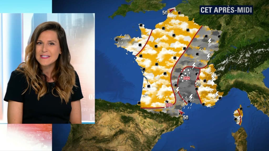 Orages mercredi. Orages mercredi.