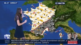 Météo: toujours pas de temps sec ce jeudi