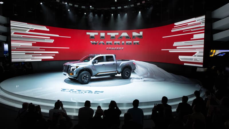 Nissan a dévoilé au salon de Détroit 2016 le Titan Warrior Concept.