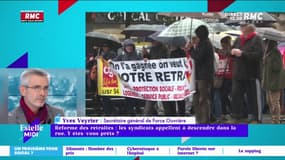 Réforme des retraites : Le secrétaire général de Force Ouvrière est sur RMC