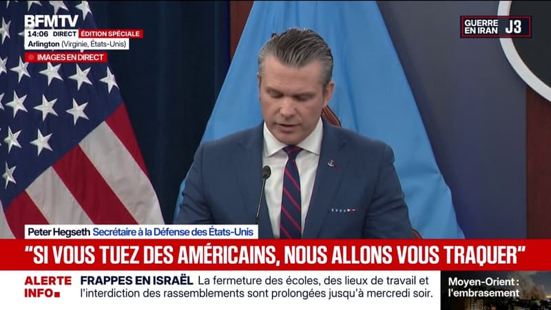 "Les régimes tenus par des fous, comme l'Iran, ne peuvent pas posséder les armes nucléaires", affirme le secrétaire d'État à la Défense des États-Unis