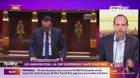 Loi immigration : la CMP suspendue, faute d'accord