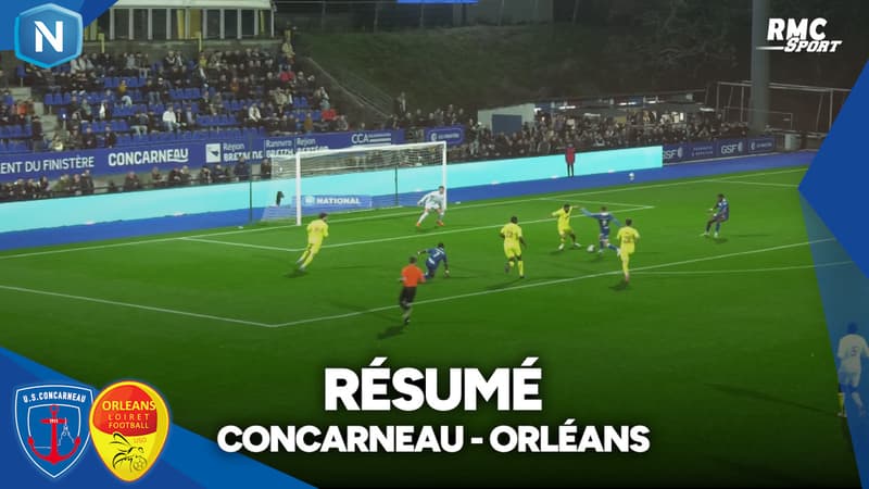 Résumé : Concarneau veut se rapprocher d'Orléans (J13 - National)