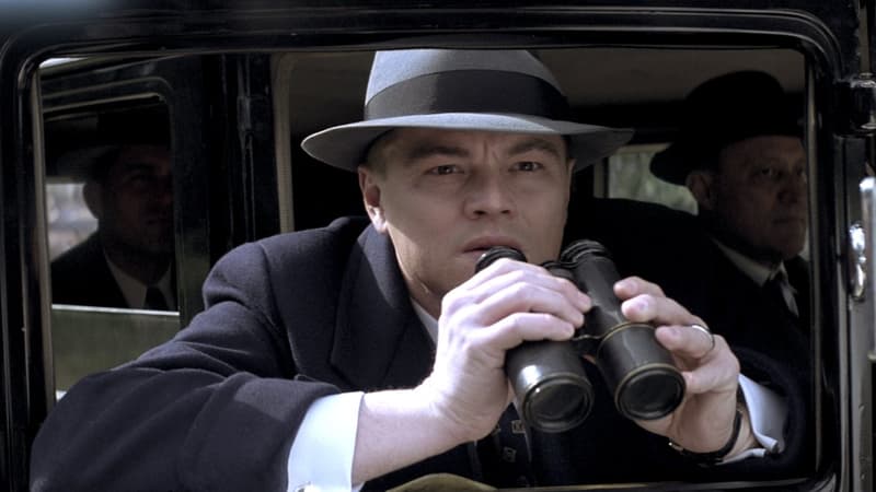 Leonardo Di Caprio dans J. Edgar, de Clint Eastwood.