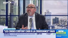 Bullshitomètre : "Les crises coûtent cher à la croissance" - FAUX répond Emmanuel Lechypre - 14/03