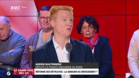 Le Grand Oral de Adrien Quatennens, député La France insoumise du Nord - 06/01