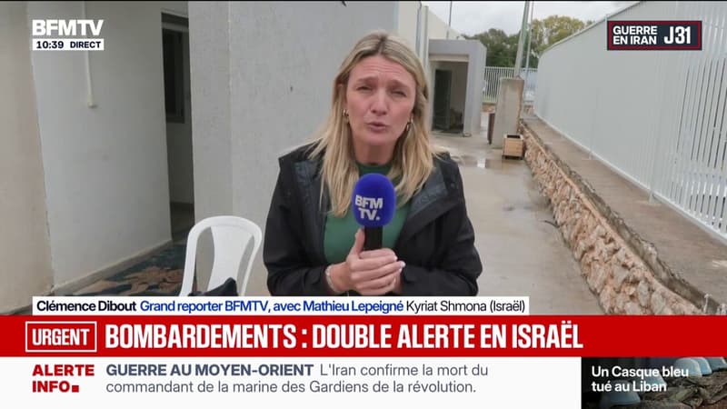 Les alertes retentissent dans le nord d'Israël après des tirs du Hezbollah et de l'Iran