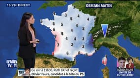 La météo pour ce jeudi 11 janvier 2018