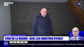 Crue de la Marne: avec les sinistrés d'Esbly