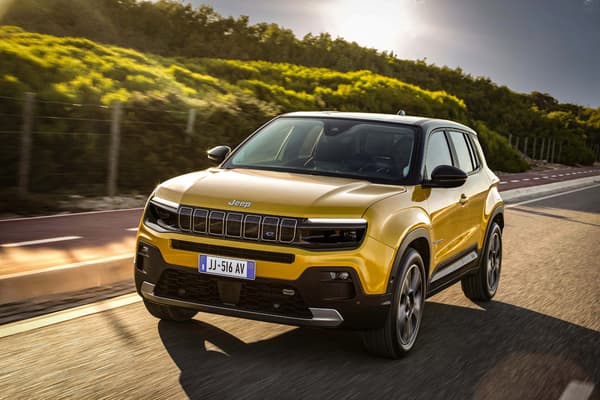 La première Jeep 100% électrique, l'Avenger.