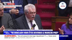 Loi immigration: "Ne laissez pas ce texte de la honte fracturer de manière durable notre République" assure André Chassaigne (Nupes)