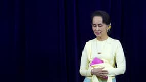 Aung San Suu Kyi, la dirigeante birmane. 