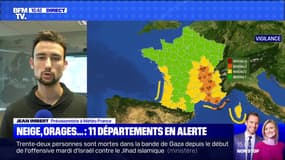 Neige, orages... : 11 départements en alerte (3) - 14/11