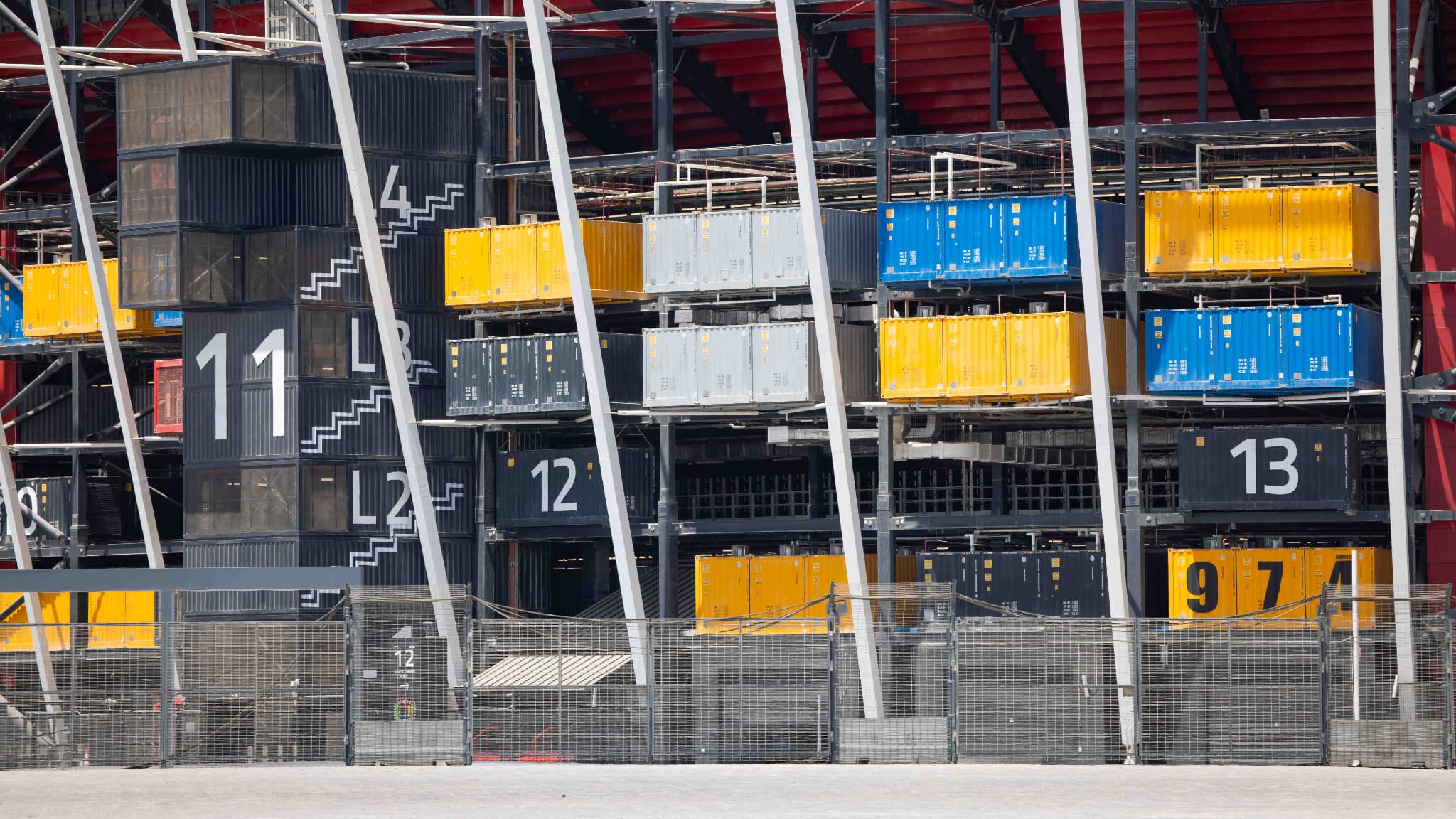 Le stade 974 au Qatar Le stade 974 au Qatar