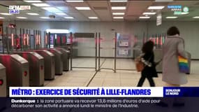 Un exercice de sécurité organisé dans le métro à Lille Flandres