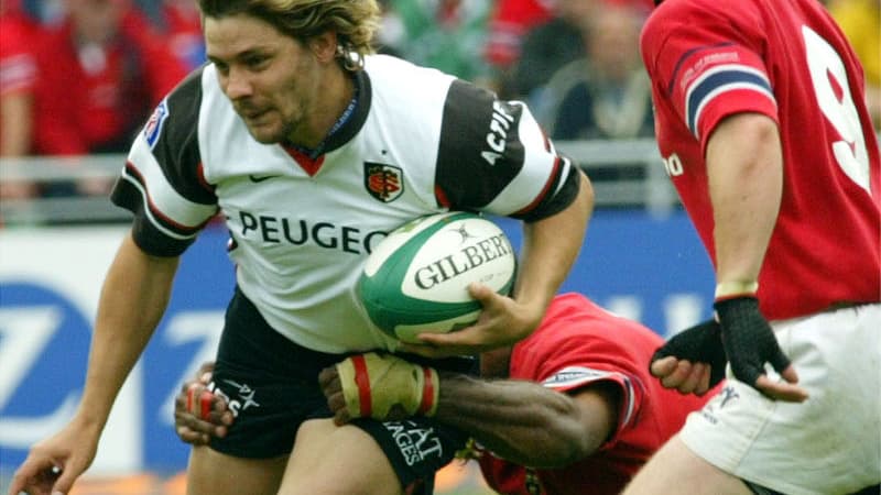 Cédric Heymans avec le maillot toulousain