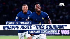 Équipe de France : Mbappé reste “très souriant”, rassure Tchouaméni