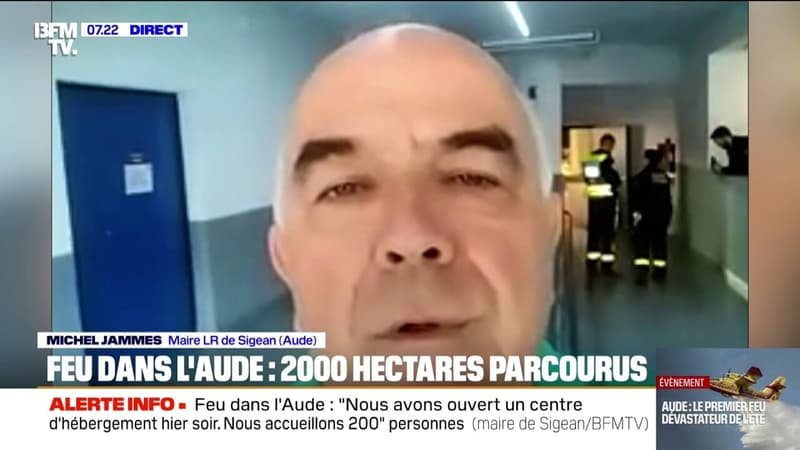 Feu dans l'Aude: 