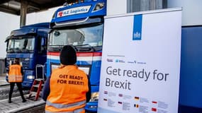 Selon les transporteurs routiers britanniques, les exportations depuis les ports britanniques vers l'Union européenne ont chuté de 68% en janvier.