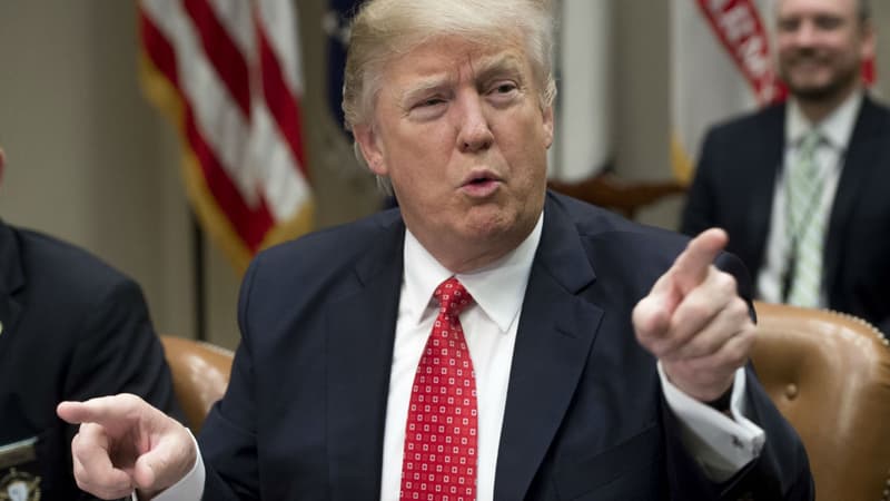 Donald Trump à la Maison Blanche le 7 février 2017