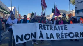15.000 manifestants étaient présents à Nice d'après les syndicats le 28 mars 2023, 3700 pour la police.

