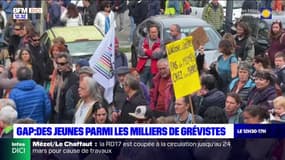 Grève du 23 mars: des milliers de personnes rassemblées à Gap