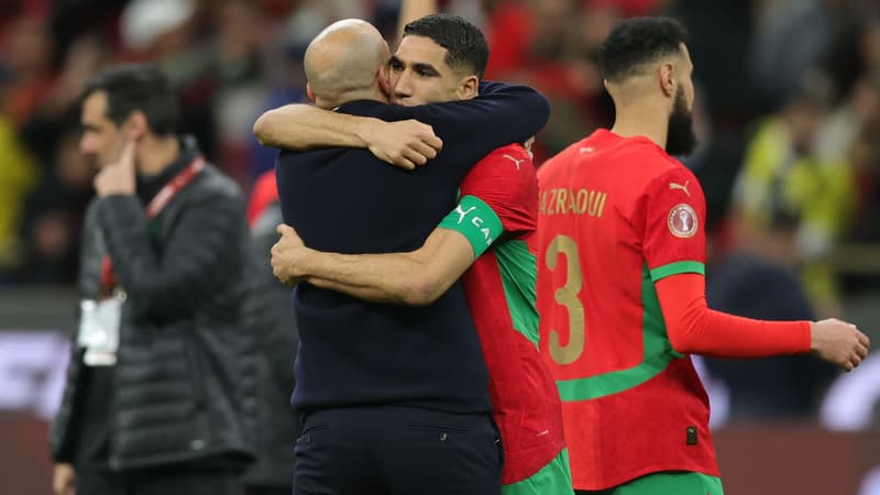 Maroc: le bel hommage d'Hakimi à Regragui après son départ