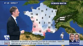 La météo pour ce dimanche 14 mai 2017