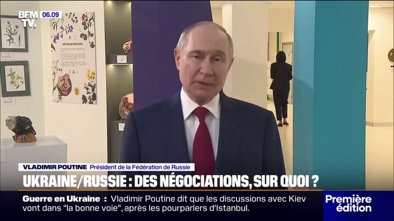 Ukraine: après son échange avec Donald Trump, Vladimir Poutine se dit prêt à 