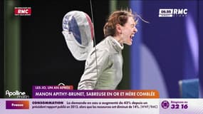 Un an après les JO de Paris, Manon Apithy-Brunet revient sur sa victoire en finale olympique en sabre