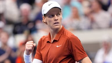 Jannik Sinner lors de la finale de l'US Open, 7 septembre 2025
