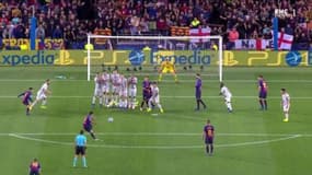 Ligue des champions : La technique étonnante de l'Inter pour contrer le coup franc de Suarez