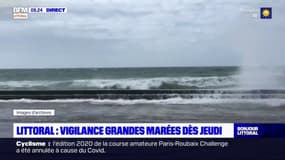 Côte d'Opale: retour des grandes marées dès ce jeudi