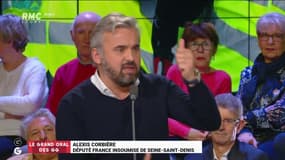 #GrandOral - Coup de gueule d'Alexis Corbière sur Éric Drouet : "Quand il écrit, il fait des fautes, ce n'est pas un théoricien politique. Mais même avec ses conneries, il a le droit de prendre la parole. Je lui dis merci !" #GGRMC 