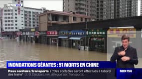 Les inondations en Chine ont causé la mort de 51 personnes 