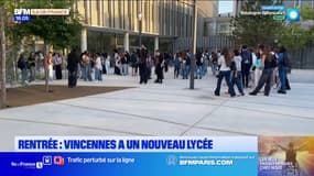 Val-de-Marne: une rentrée scolaire dans un tout nouveau lycée pour les élèves de Vincennes