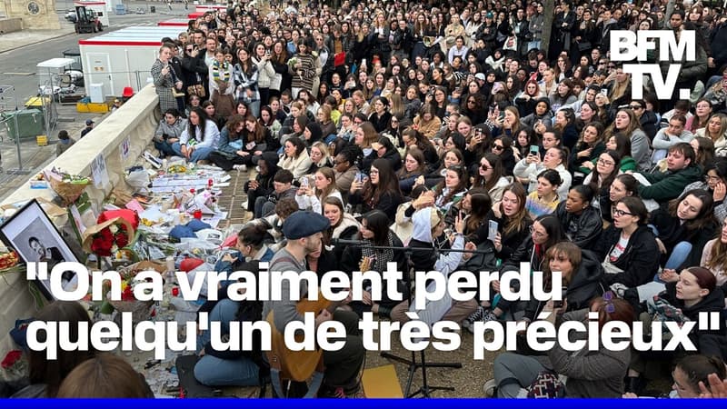 Regarder la vidéo À Paris, les fans de One Direction rendent hommage à Liam Payne