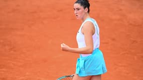 Elsa Jacquemot lors du Roland-Garros 2020