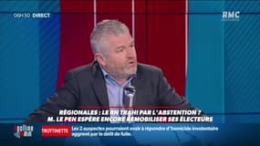 Présidentielle: Jérôme Sainte-Marie, sondeur et politologue affirme que les instituts de sondages ne peuvent pas se tromper car "les gens sont très mobilisés, y compris les abstentionnistes intermittents"