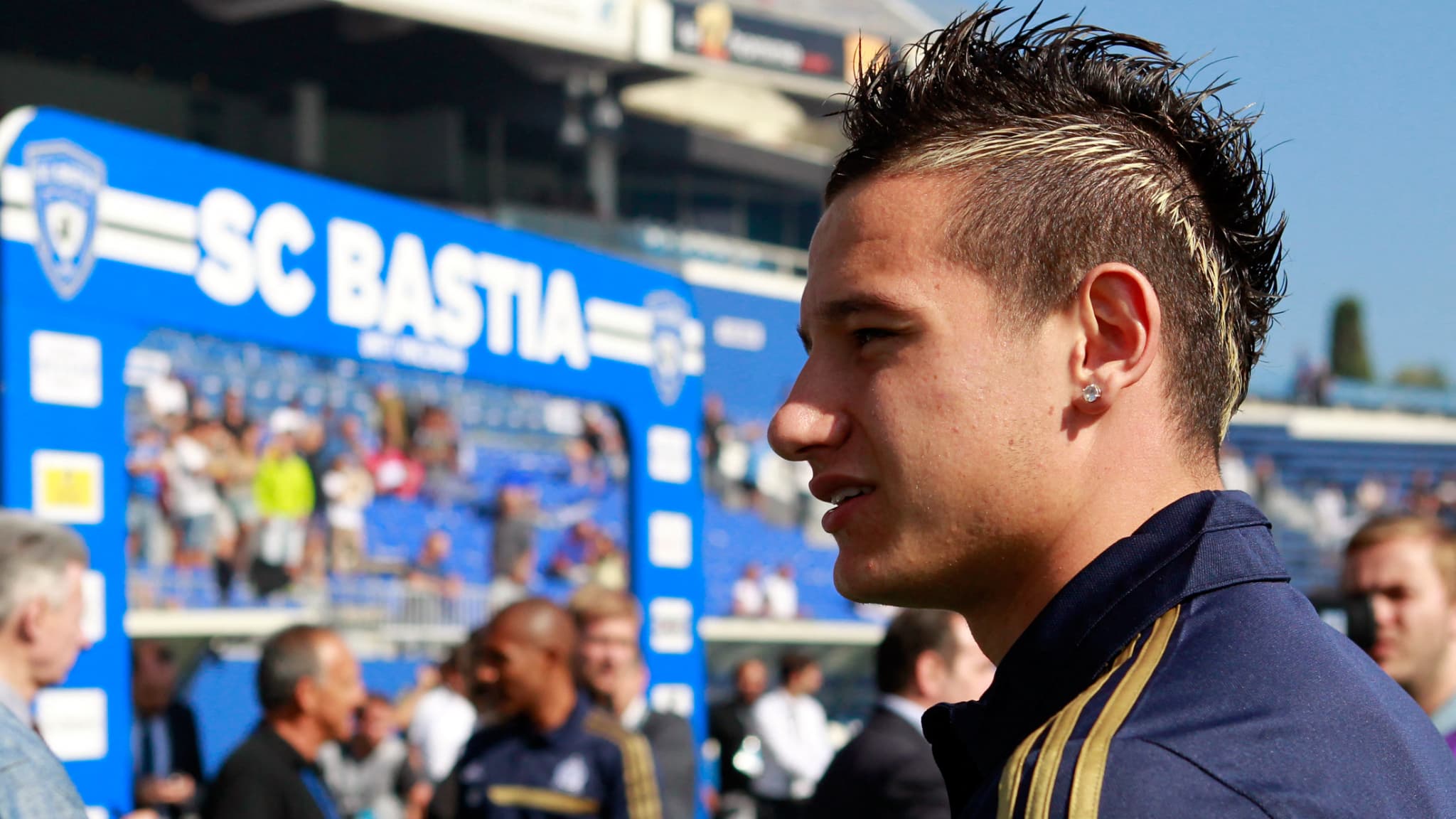 Florian Thauvin à ses débuts à l'OM en 2013 Florian Thauvin à ses débuts à l'OM en 2013