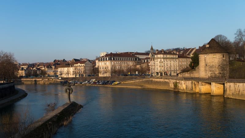 Le Doubs à Besançon (Photo d'illustration)
