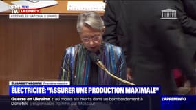 Coupures d'électricité: "Les personnes malades à domicile seront toujours prises en charge", promet Élisabeth Borne