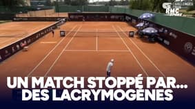 Tennis : Un match stoppé par des tirs et des lacrymogènes