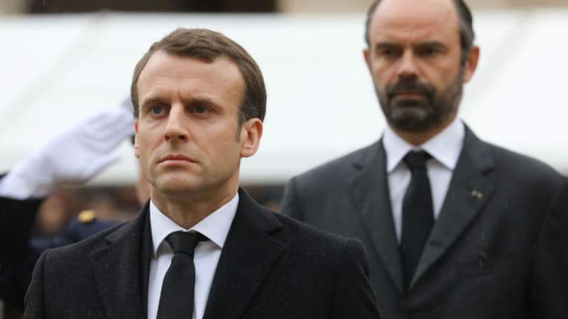 Emmanuel Macron et Édouard Philippe