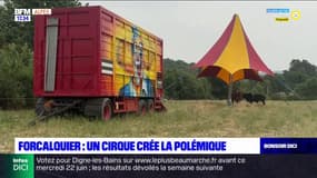 Forcalquier: l'installation du cirque Muller crée la polémique