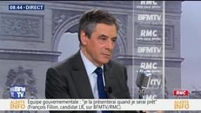 François Fillon face à Jean-Jacques Bourdin en direct