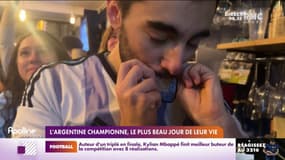 L'Argentine championne, le plus beau jour de leur vie 